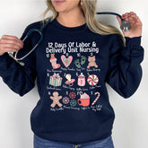 Christmas 12 Days of Nursing Shirt, Nurse Shirt